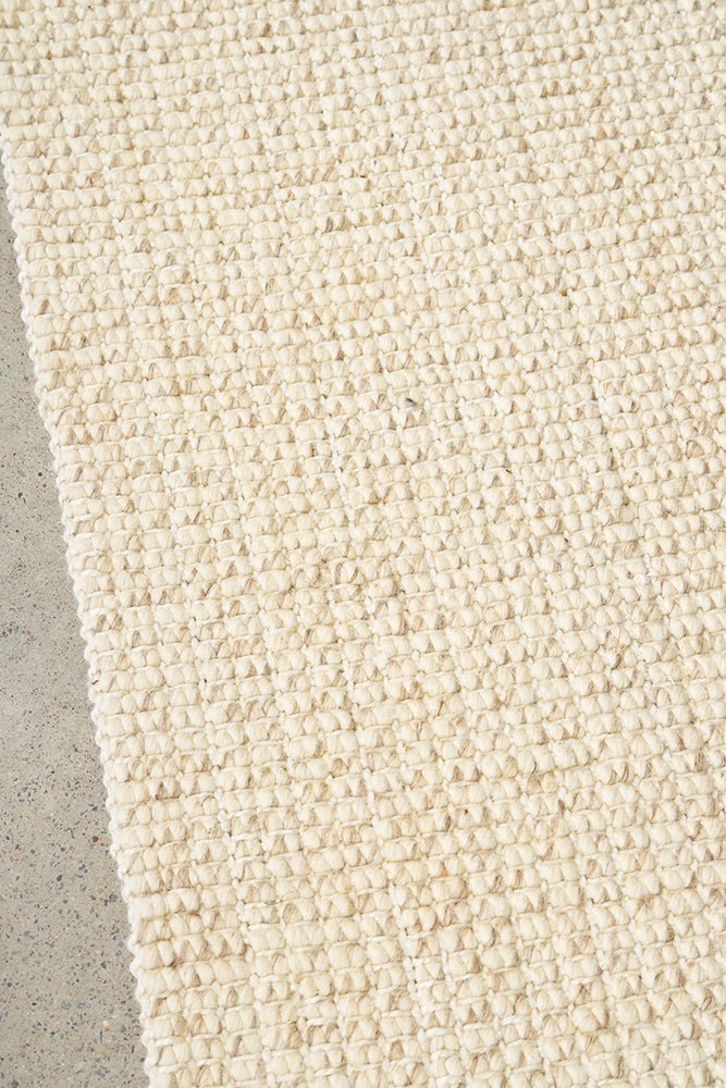 Mantra Parker Cream Runner Rug RUG CULTURE