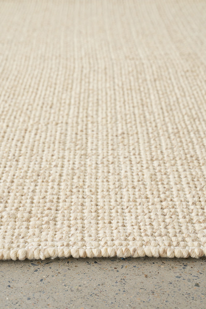 Mantra Parker Cream Jute Rug RUG CULTURE