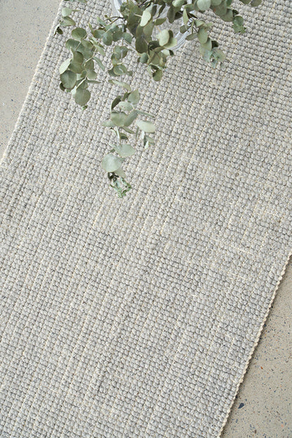 Mantra Parker Dove Runner Rug RUG CULTURE