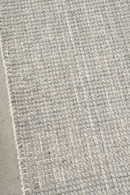 Mantra Parker Dove Runner Rug RUG CULTURE