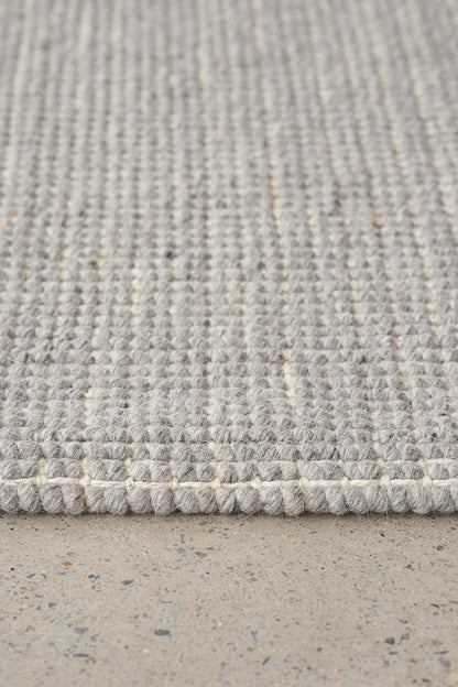 Mantra Parker Dove Runner Rug RUG CULTURE