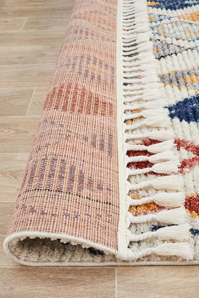 Melisa 333 Multi  Fringe Rug Unitex
