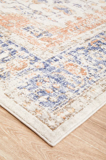 Milan Lorissa Blue Rug RUG CULTURE