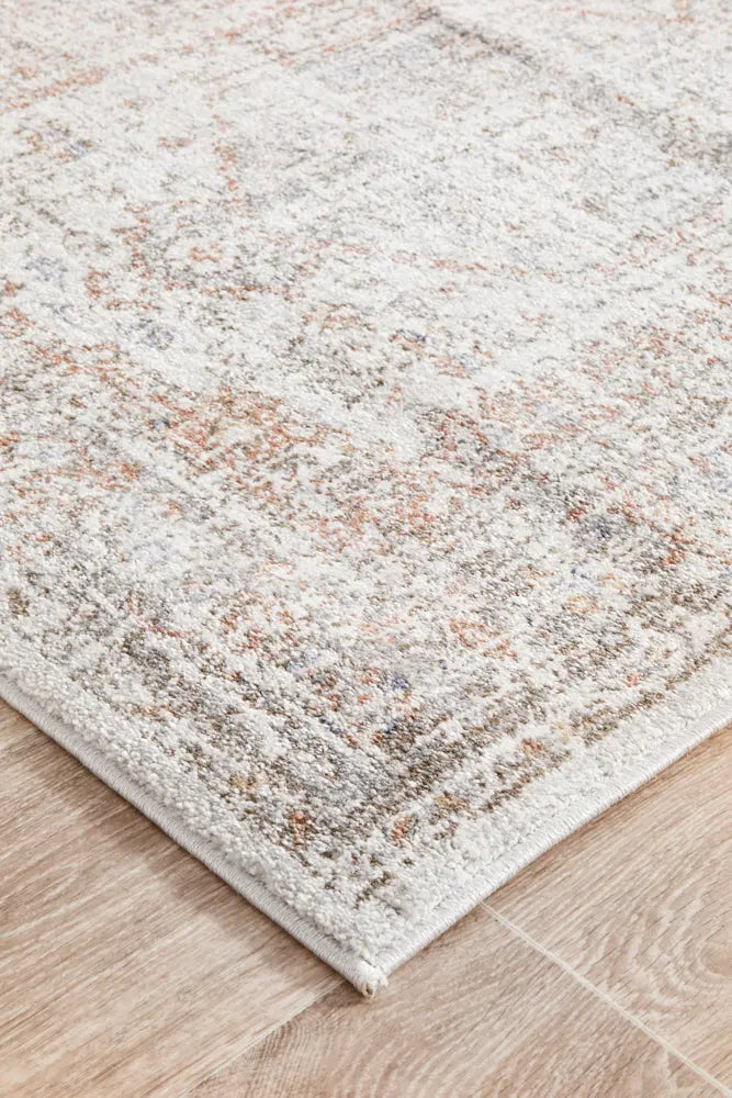 Milan Lorissa Silver Runner Rug RUG CULTURE