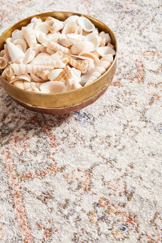 Milan Lorissa Silver Runner Rug RUG CULTURE
