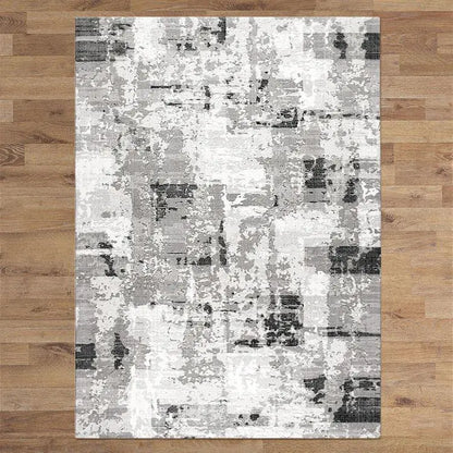 Montreal 8534 Grey Rug with anti-static properties, Stain Resistant, Easy to Wash Saray Rugs