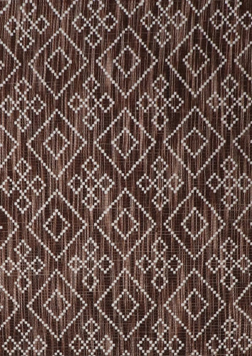 Mozaik Chocolate Wool Rug The Rug Co