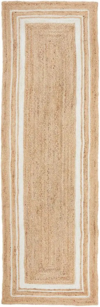 NASA 111 Natural Runner Jute Rug RUG CULTURE