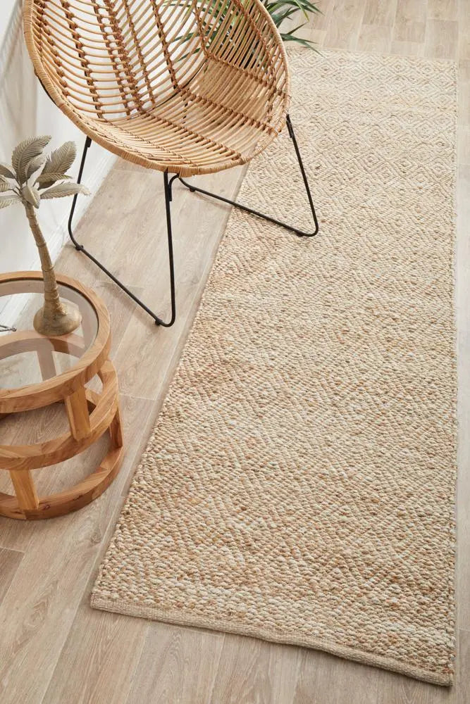 Buy Best Quality NASA 444 Natural Runner Jute Rug Rugs at Star Rugs