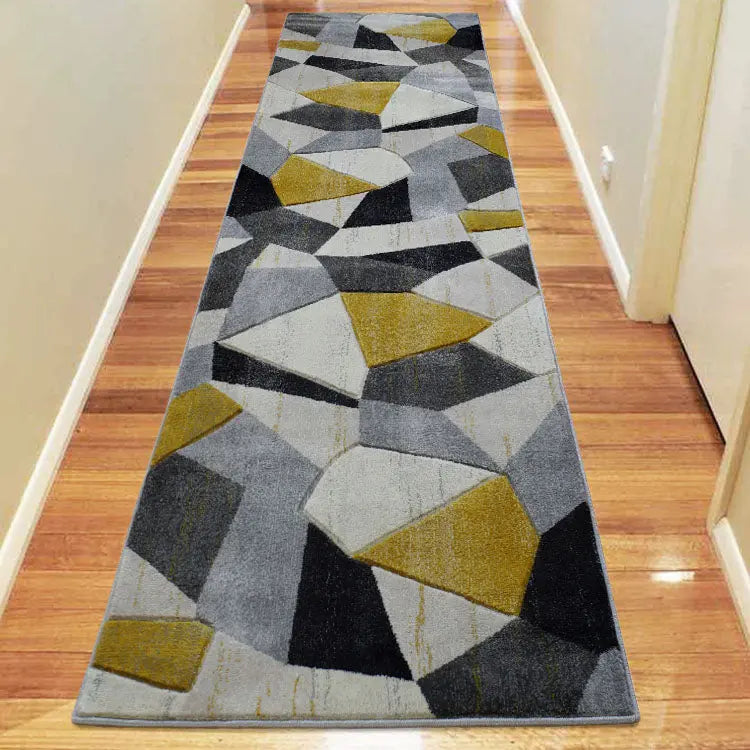 Oasis collection 2102 Gold Hallway Runner Saray Rugs