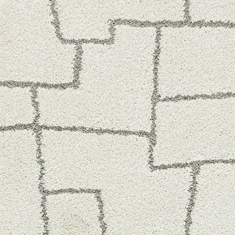 Orlando 338 cream  soft Shaggy Rug Saray Rugs
