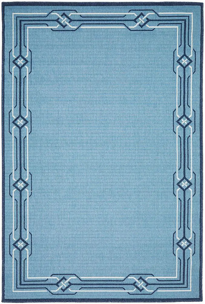 Outdoor Sea Blue Rug RUG CULTURE