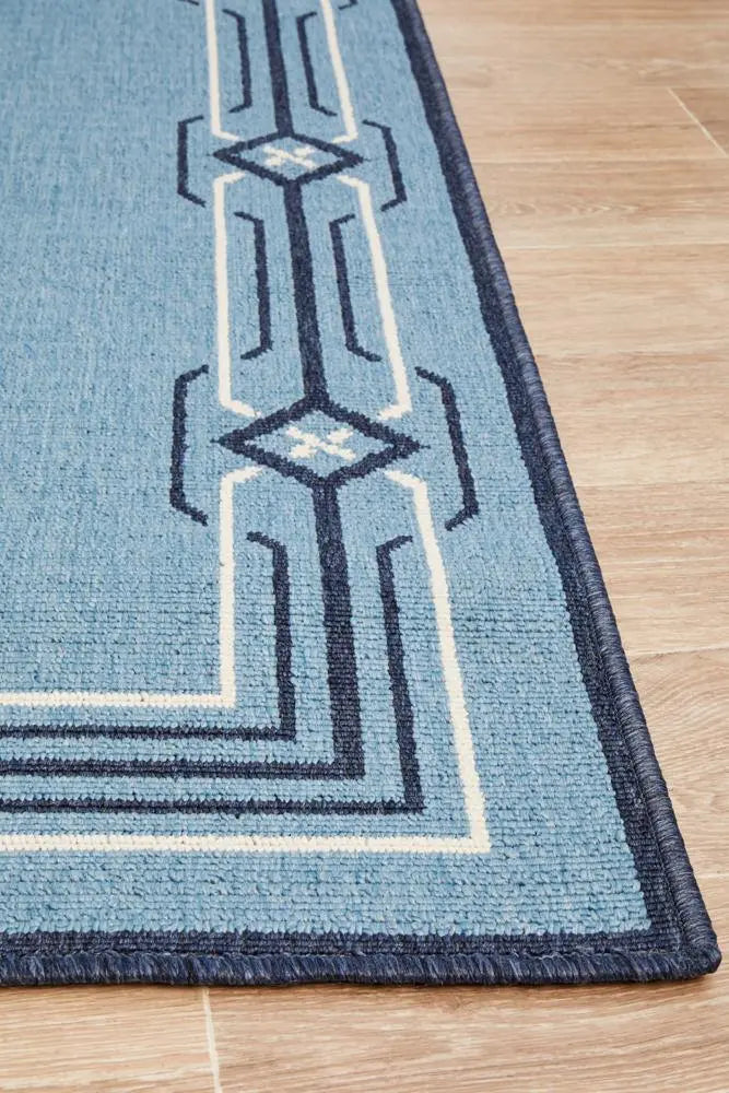 Outdoor Sea Blue Rug RUG CULTURE