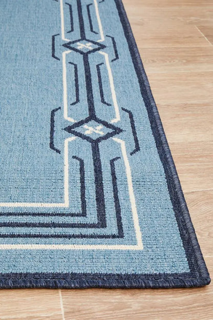 Outdoor Sea Blue Rug RUG CULTURE