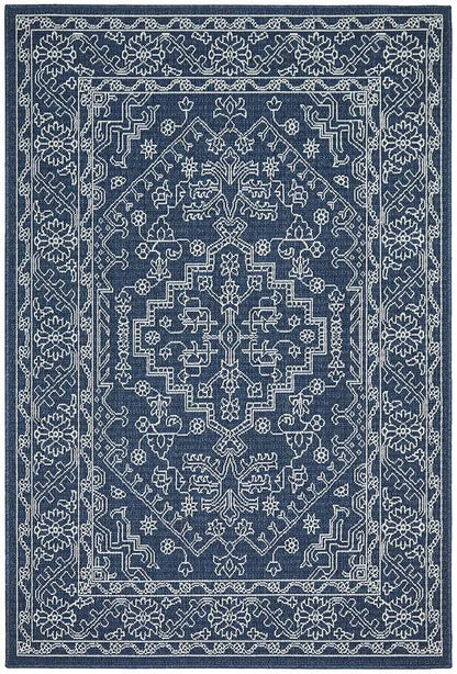 Outdoor Sea Navy Rug RUG CULTURE
