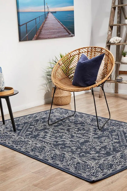 Outdoor Sea Navy Rug RUG CULTURE