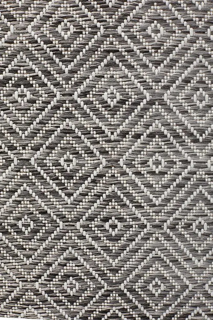 Outdoor Terrace  Grey Runner Rug Rug Culture