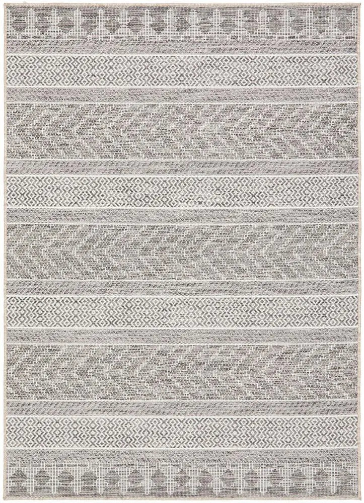 Outdoor Terrace  arrow Grey Rug Rug Culture