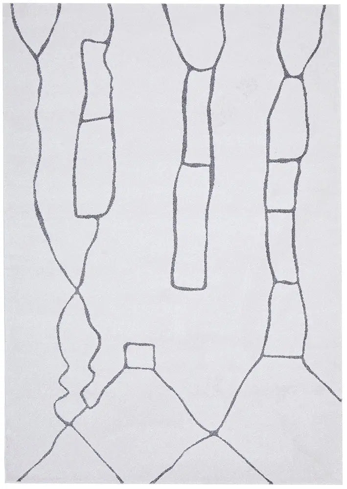 Pera Amy Grey Rug RUG CULTURE