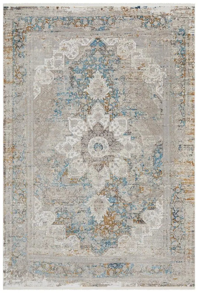 Relax Bamboo & Silk 104 Blue Rug Unitex