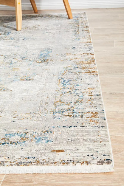 Relax Bamboo & Silk 104 Blue Rug Unitex