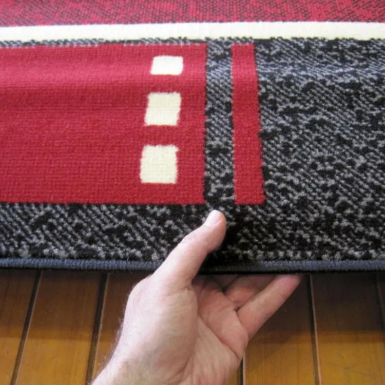 Ruby 6336 Red Hallway Runner Saray Rugs