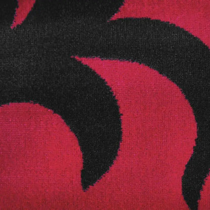 Ruby floral Red Hallway Runner Saray Rugs