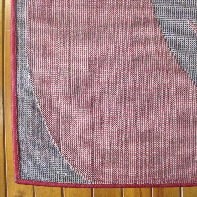 Ruby floral Red Hallway Runner Saray Rugs