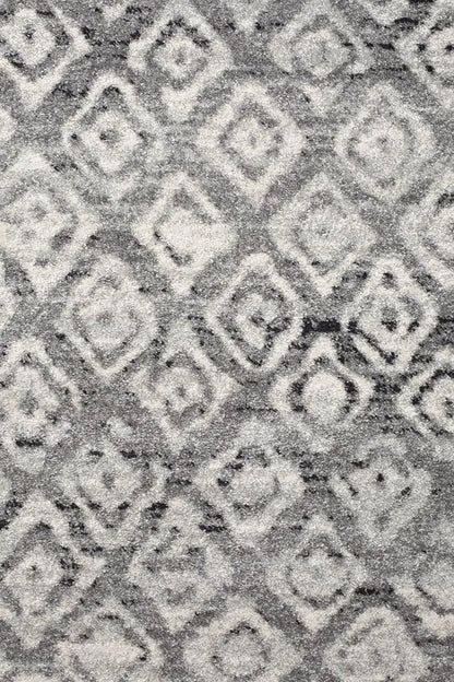 Sahra 451 Dark Grey Hallway Runner Unitex