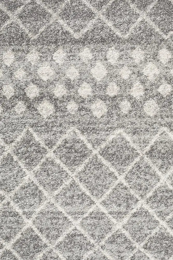 Sahra 454 Silver Round Rugs Unitex