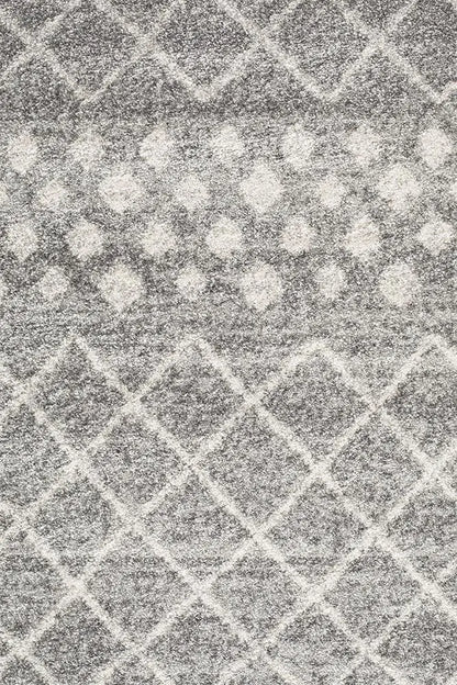 Sahra 454 Silver Round Rugs Unitex