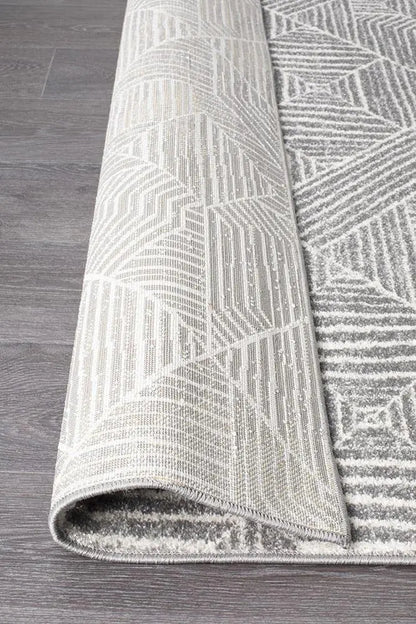 Sahra 457 Silver Hallway Runner Unitex