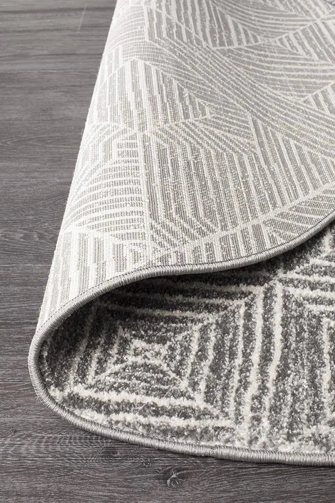 Sahra 457 Silver Round Rugs Unitex