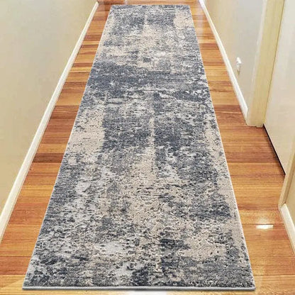 Santa 343 Smoke Hallway Runner Saray Rugs