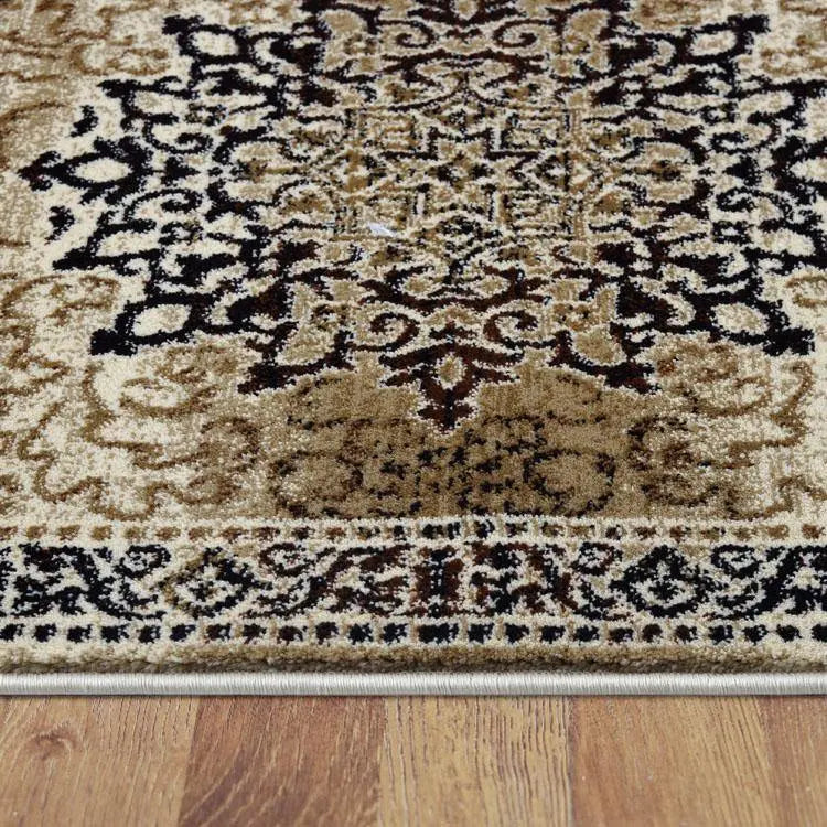 Serena 892 Beige Round Rugs Saray Rugs