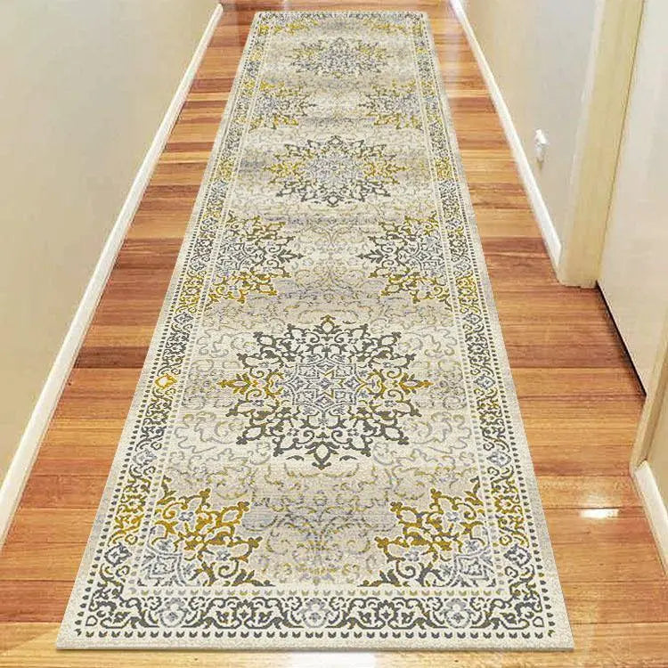 Serena 892 Gold Round Rugs Saray Rugs