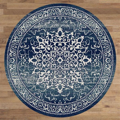 Serena 892 Navy Hallway Runner Saray Rugs