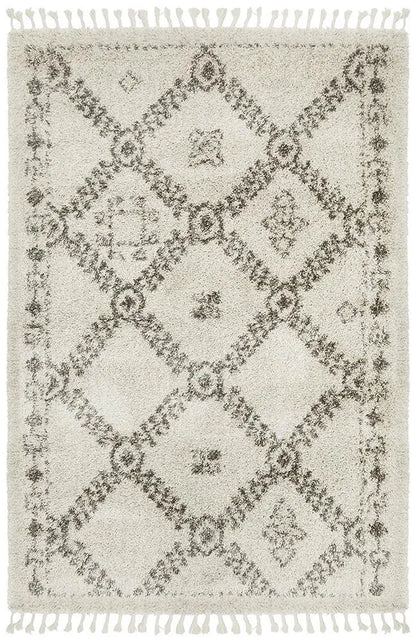 Sila 33 Natural Shaggy Rug Unitex