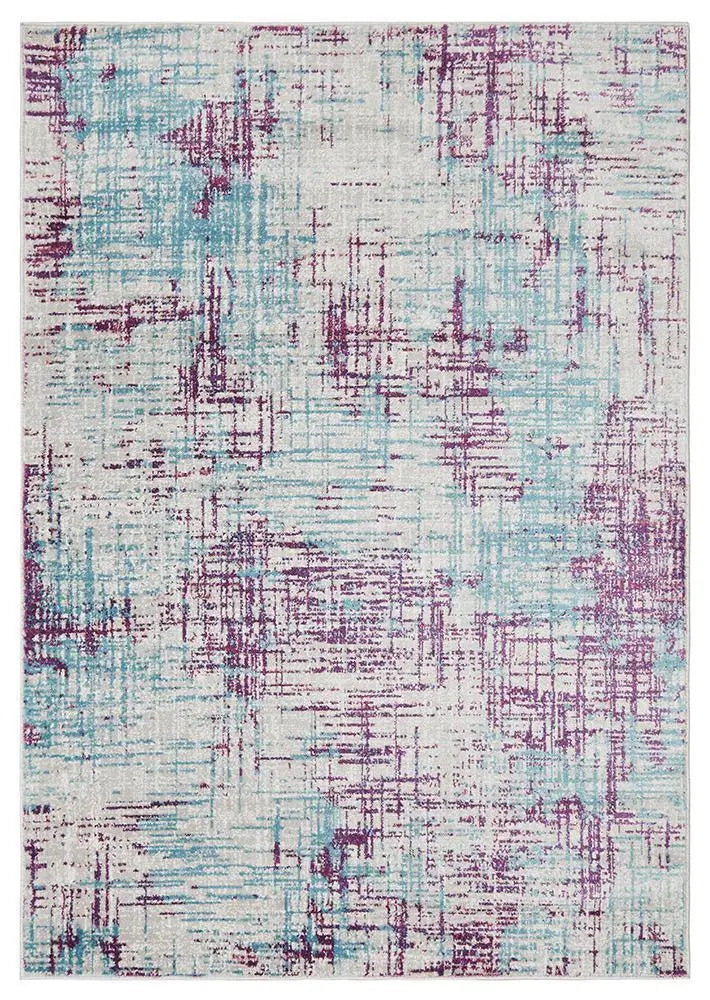 Skyler Abstract Rug Grey Blue Purple Rug Culture