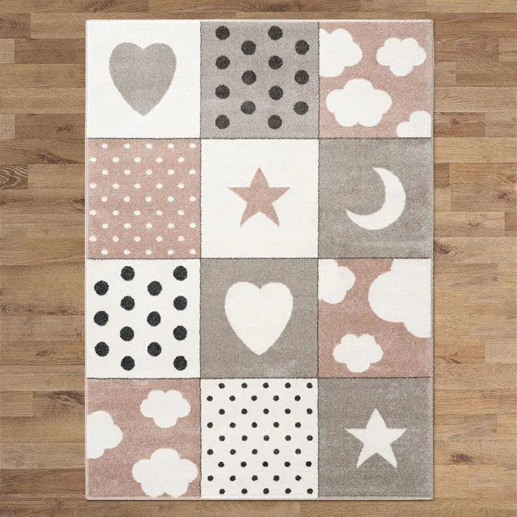 Smart Kids 2140 Pink Rug Saray Rugs