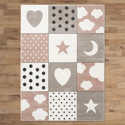 Smart Kids 2140 Pink Rug Saray Rugs
