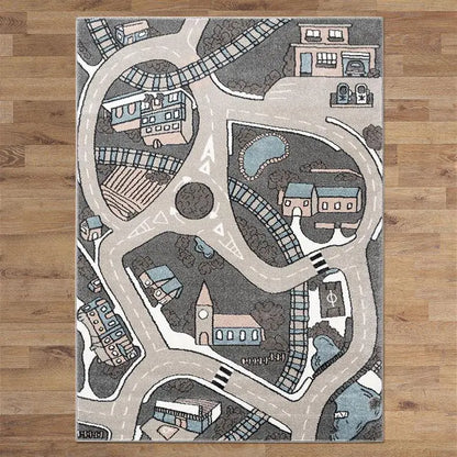 Smart Kids 7540 Grey Rug Saray Rugs