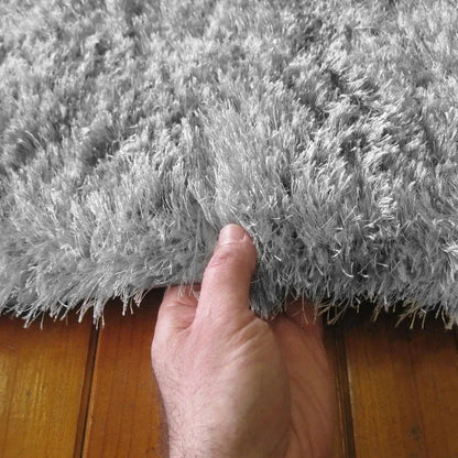 Soft Shaggy 1001 Lt Grey Saray Rugs