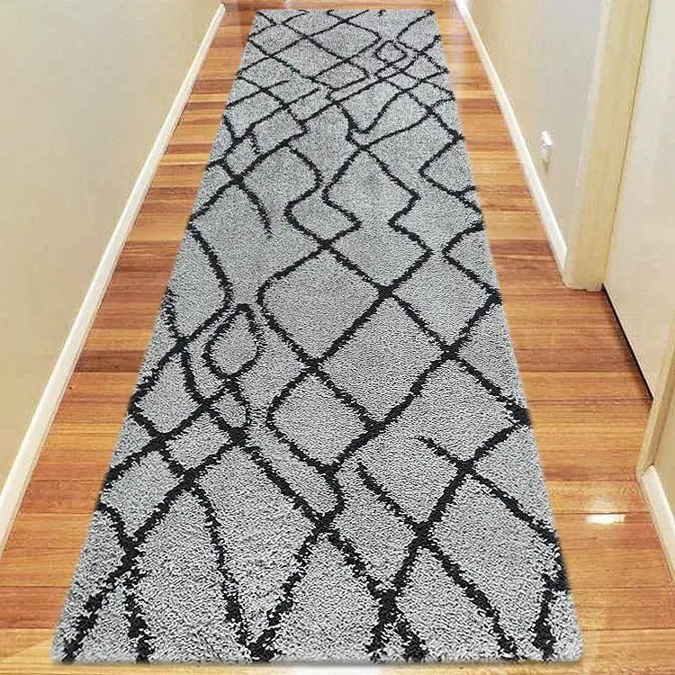 Sorento 346 Grey soft Shaggy Rug Saray Rugs