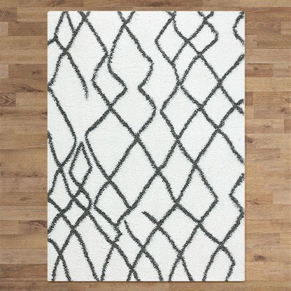 Sorento 346 cream soft Shaggy Rug Saray Rugs