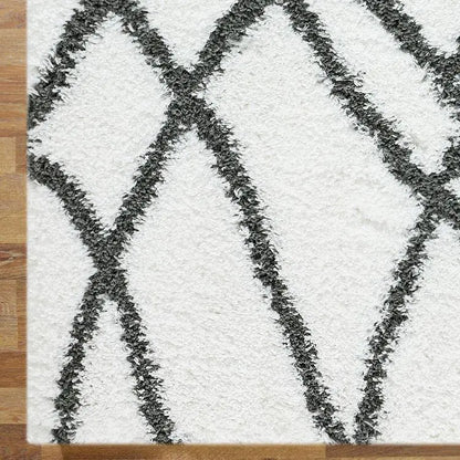 Sorento 346 cream soft Shaggy Rug Saray Rugs