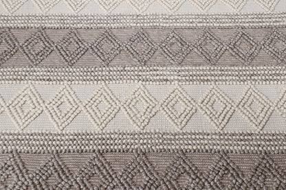 Valley Beige Wool Rug The Rug Co