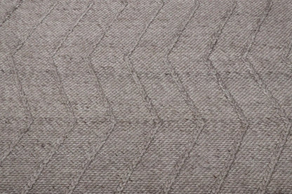 Waves Beige Wool Rug The Rug Co