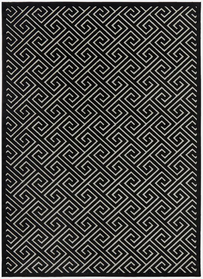 Yakamoz Alice Black & Gold Rug RUG CULTURE