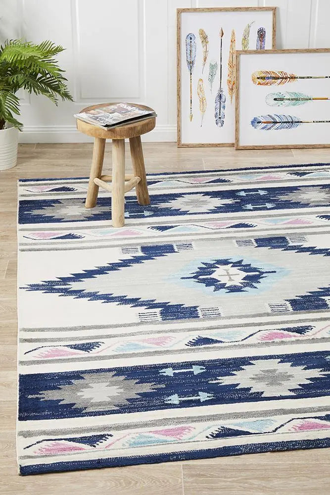 Zara 761 Navy Rug Unitex